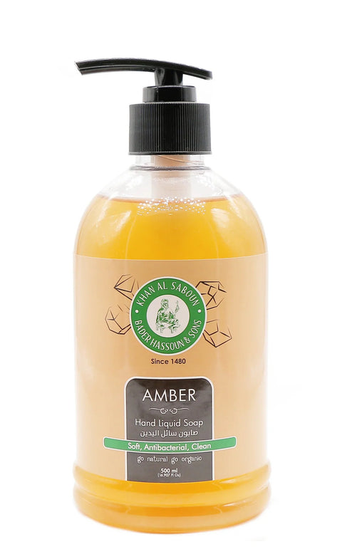 Amber Liquid Soap – 500 ml