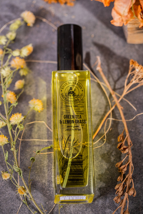Green Tea & Lemon Grass Body Oil – 80ml