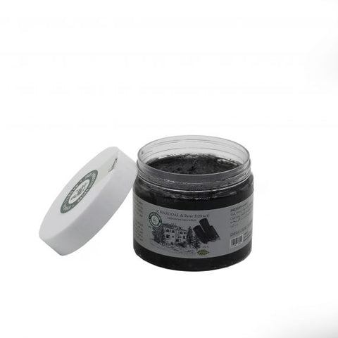 Exfoliating Face Scrub - Charcoal & Rose  – Face & Body