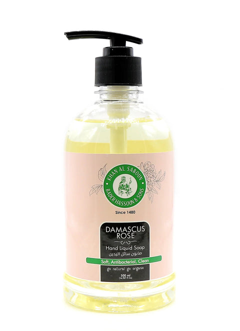 Damascus Rose Liquid Soap – 500 ml