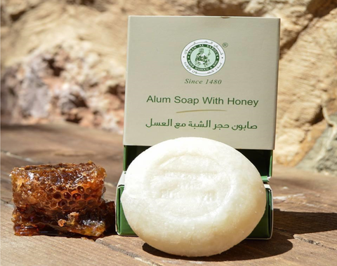 Alum Honey Soap Bar – 100g